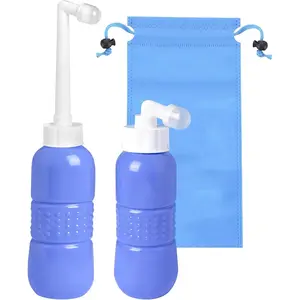 Portable Bidet, Personal Bottle Sprayer for Personal Hygiene Handheld, Cleansing,  Clean, Handheld Travel Bidet with 450ML Water Capacity and Retractable