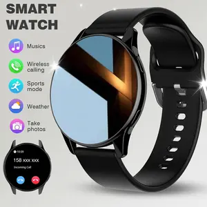 Smart Watch with Wireless Calling, Multi-Sport Modes, Call & Message Alerts, Custom Wallpaper, Compatible with iOS/android