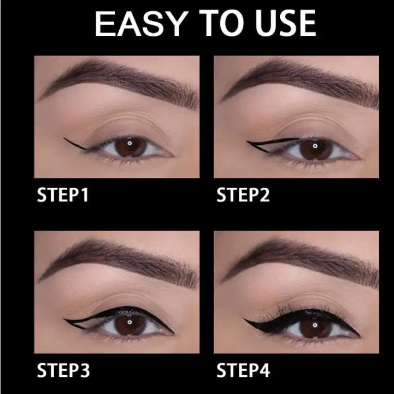 Creamy Texture Eyeliner, 1 Count/2 Counts EasyColoring Sweat Proof High Pier Pencil, DailyMakeup Accessories for Women and Girls, BackTo School