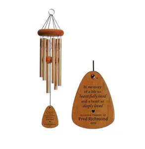 Memorial Wind Chime | In memory of a life so beautifully lived | Sympathy Gift | Bereavement | Personalized Wind Chime