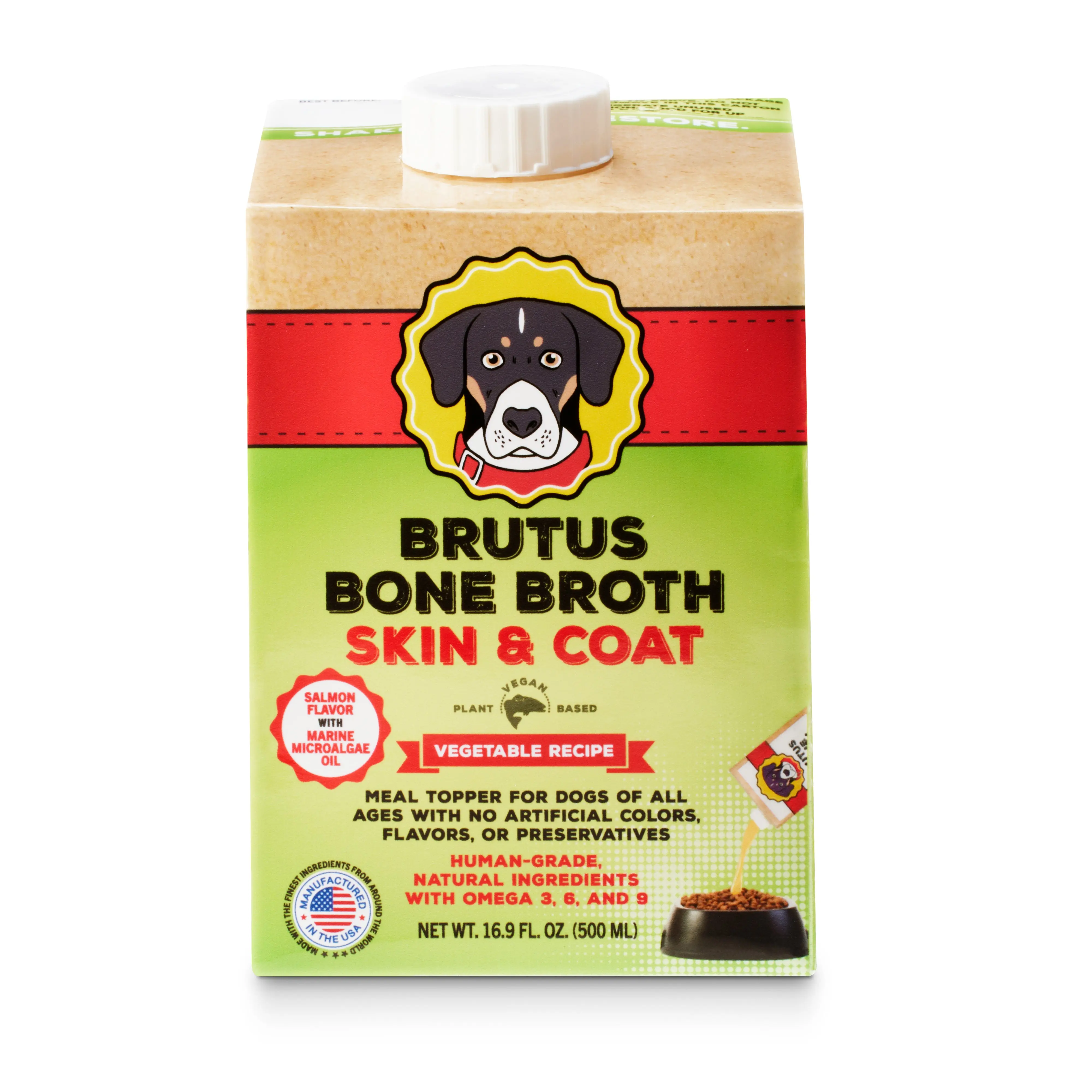 Mini Skin & Coat Formula - Vegetable Broth