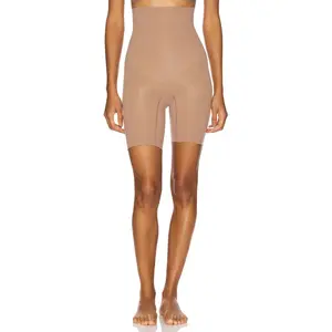 SPANX Spanxsculpt Seamless Power High Waisted Short in Cafe Au Lait