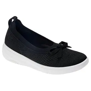 FitFlop Super-Q Bow Knit Ballet Flat