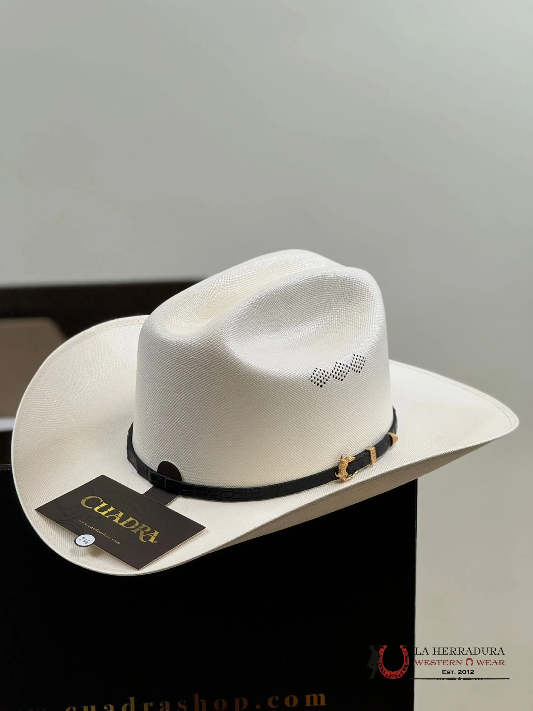 CUADRA 100X IVORY STRAW HAT