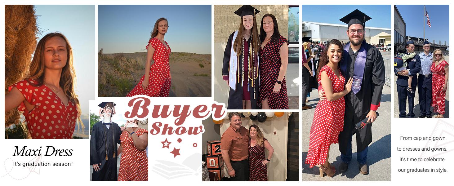 GRECERELLE Women's Spring Summer 2026 Boho Floral Print V-Neck Faux Wrap Maxi Dress for Wedding Guest Graduation Party GRECERELLE Women's Spring Summer 2026 Boho Floral Print V-Neck Faux Wrap Maxi Dress for Wedding Guest Graduation Party