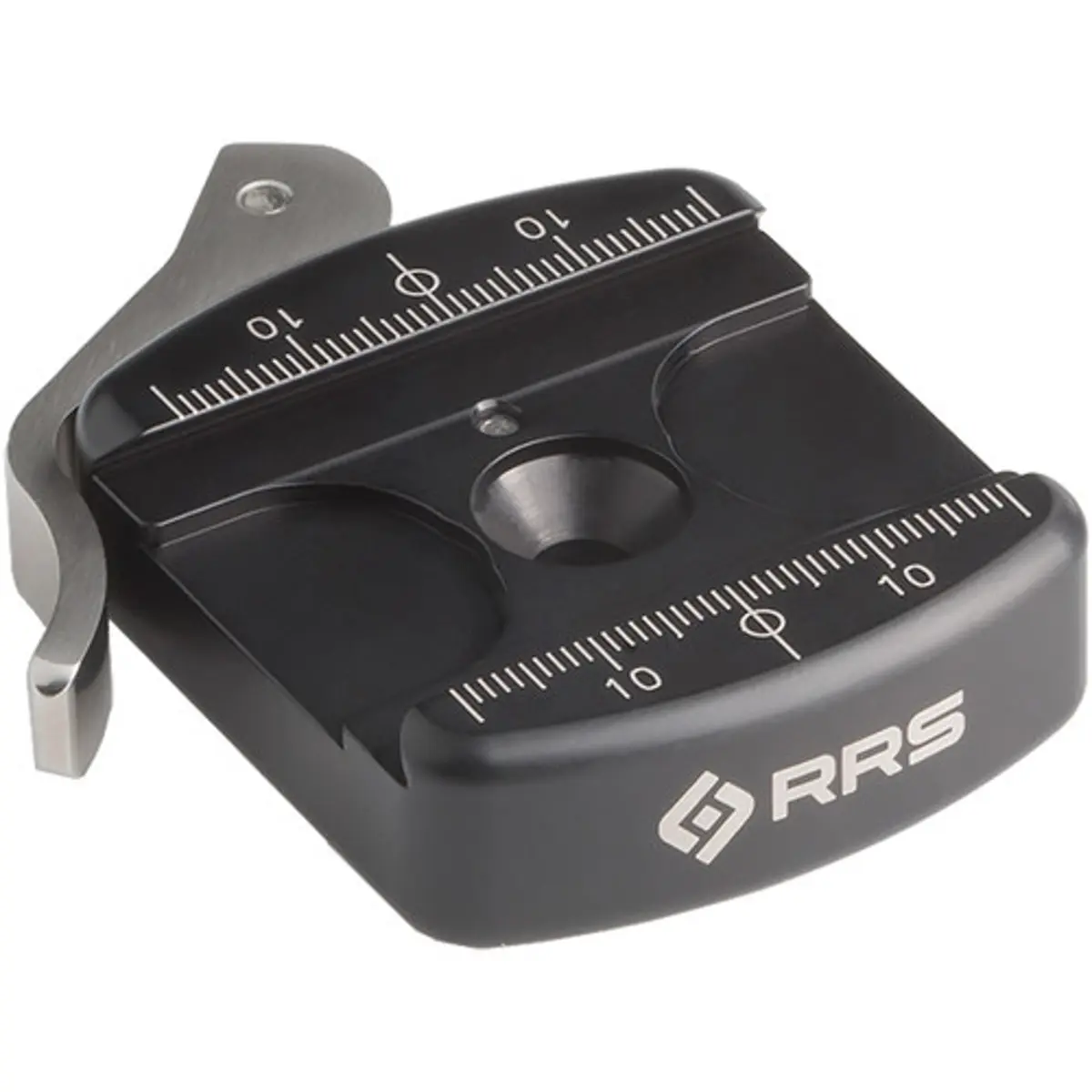 Really Right Stuff B2-40-LR Safety Steel Arca Swiss Camera Quick-Release Clamp - 50mm Lever-Release Style, 1/4"-20 & M6 Mounting Screws, Bronze Bearing Tripod Camera Lens Equipment Lock Accessory
