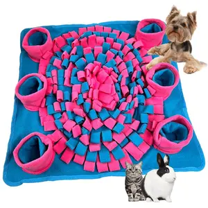 Pet Feeding Mat, Pet Sniffing Pad, Pet Food Mat, Nose Smell Training Sniffing Pad, Slow Feeding Bowl Food Dispenser
