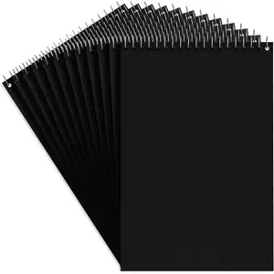 Steno Notepads, 6" x 9", Gregg Ruled, Top Wirebound, 80 Sheets, 12-Pack