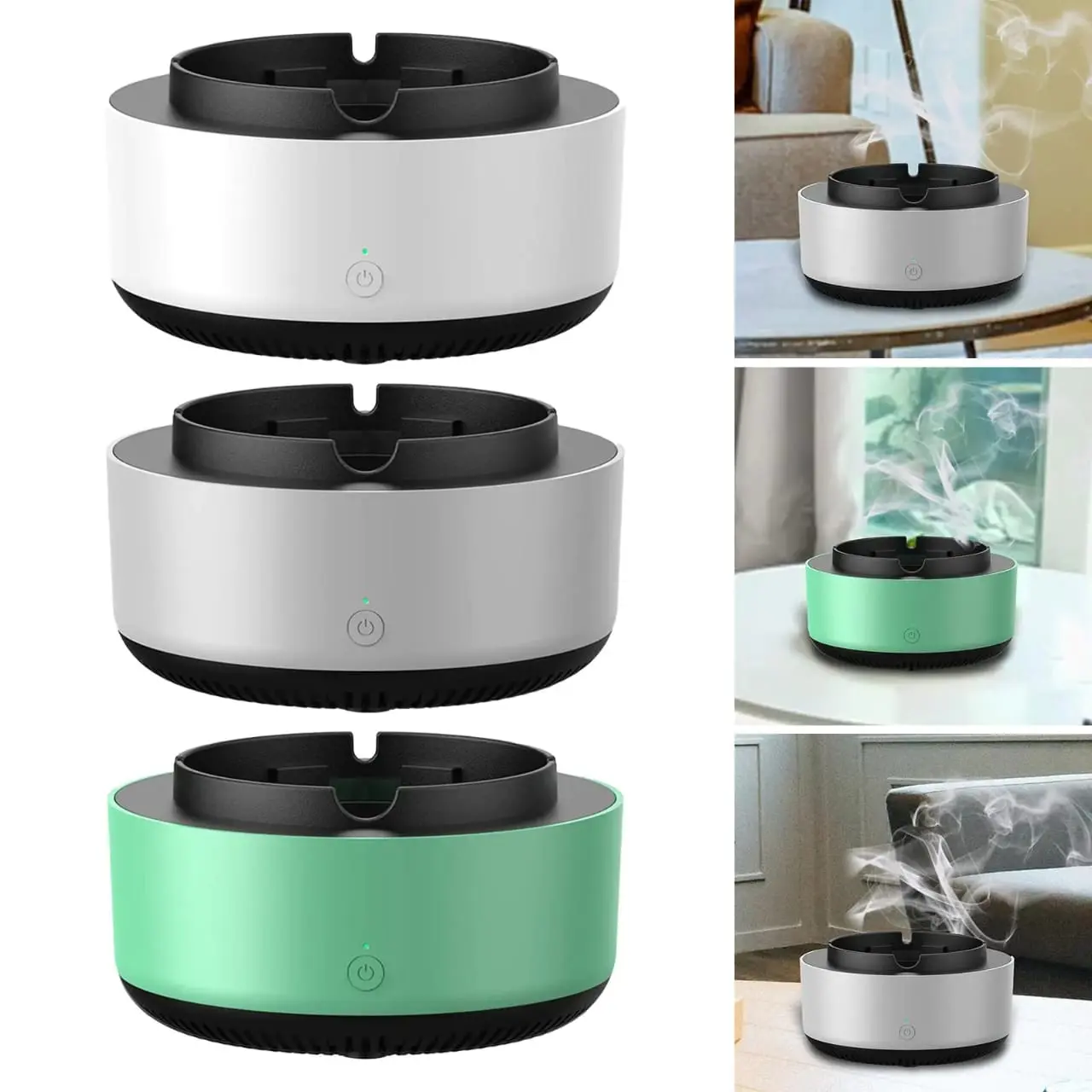 Ashtray with Air Purifier Lighter - Perfect for Home Use