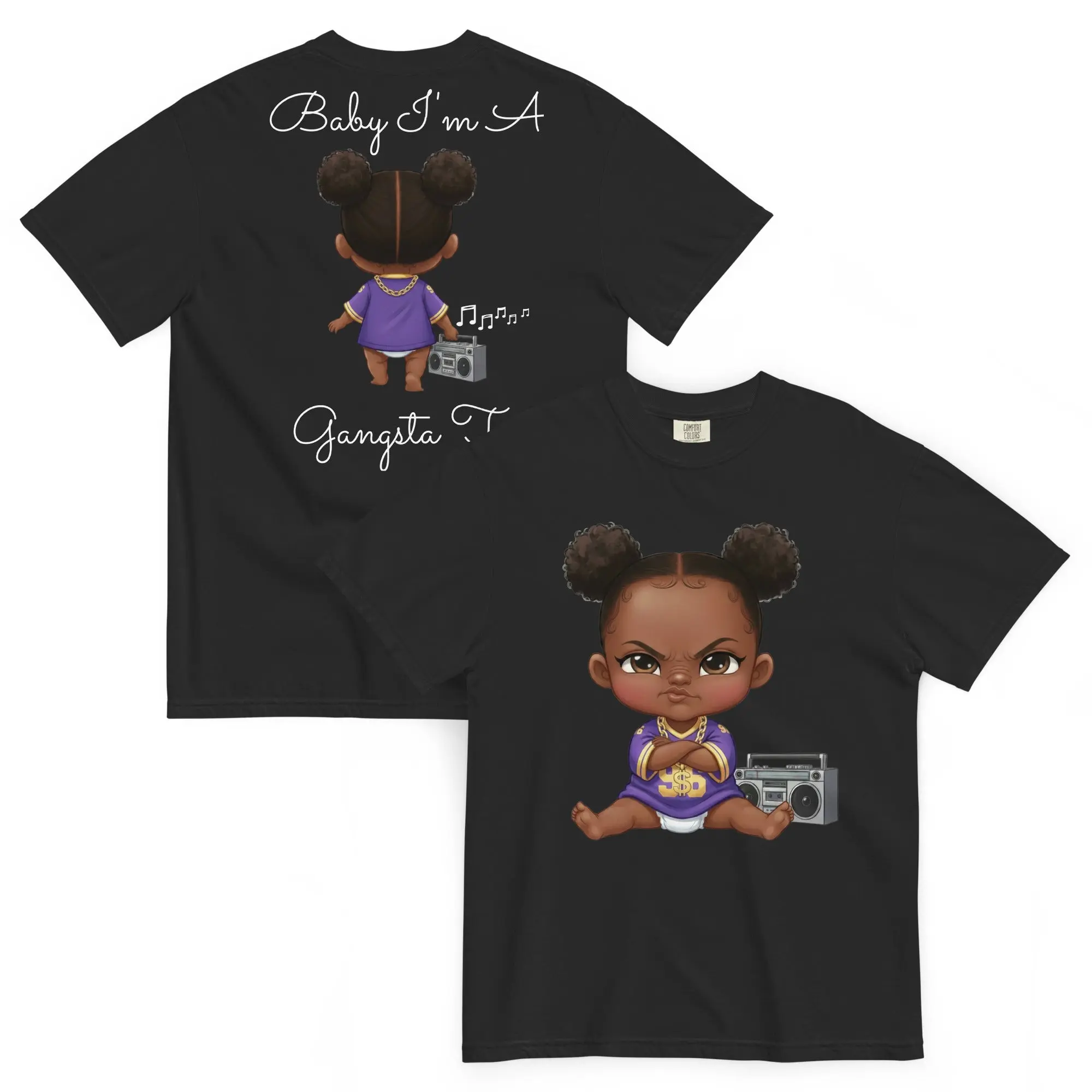 Lil Miss Sasshole Unisex garment-dyed heavyweight t-shirt