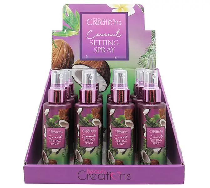 Fijador de Maquillaje - Coco Beauty Creations - Venta al por Mayor Display 12 Unidades (SPN04)