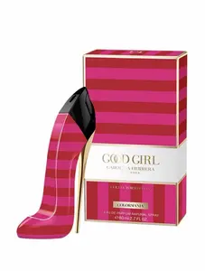 Good Girl Colorama Collector Edition Eau de Parfum 80ml 2.7 fl oz Pink Stripe Heel Perfume Women Exclusive Fragrance
