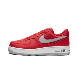 Air Force 1 Low Technical Stitch "University Red Light Smoke Grey" DD7113 600