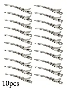 10-Piece Set Hair Root Volumizing Clips, Side Bangs Makeup Styling Hair Clips, Duckbill Hair Pins, Straight Hair Clips for Women