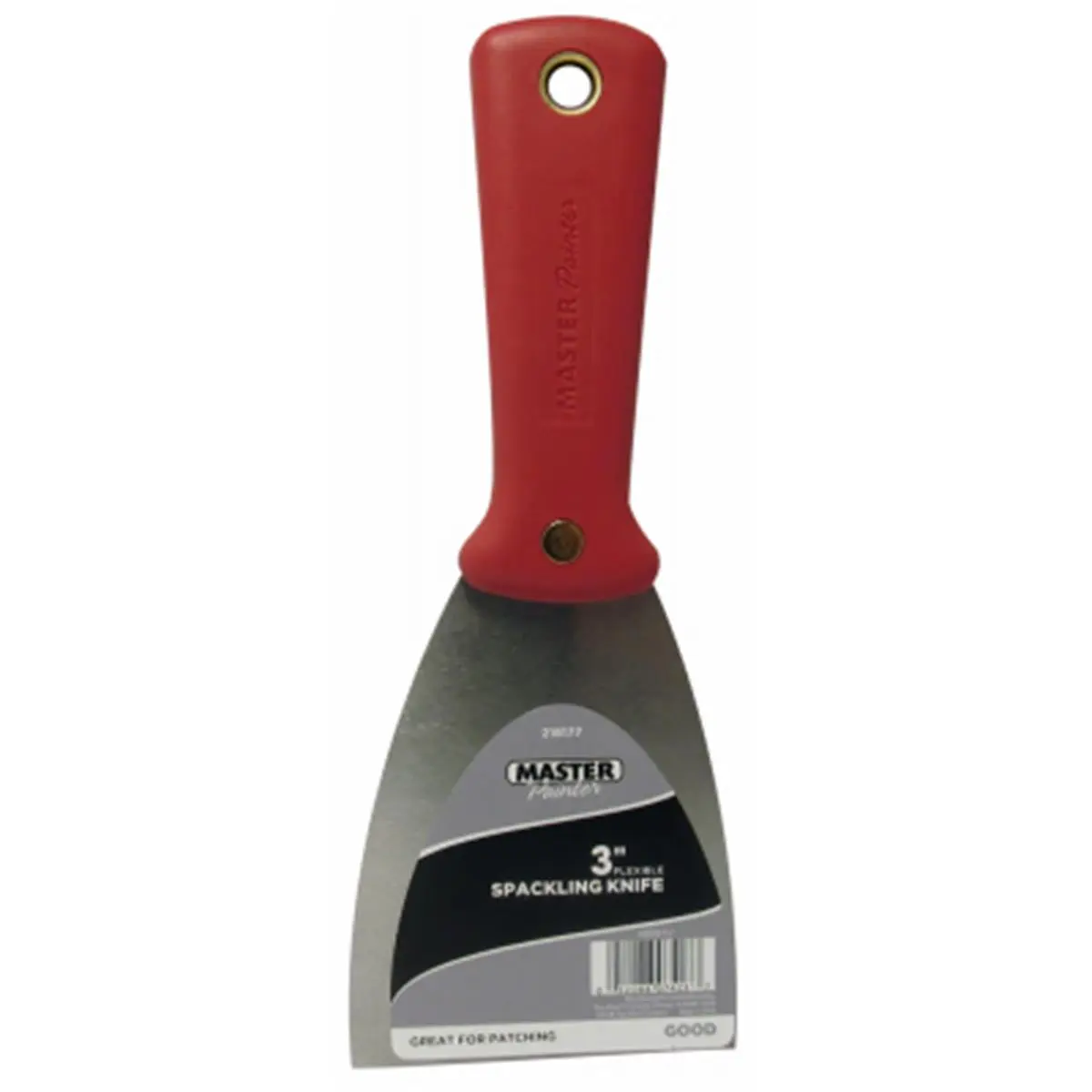 212 MAIN Red Devil 218177 3 in. Master Painter Flex Wall Scraper, Affordable Flexible Flat Blade Tool for Scrapes Walls, Automotive & Motorcycle Paint Care, Construction