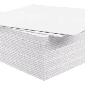 Pack of 50 5x7 White Uncut Mat Boards Backing Boards, 4-Ply Thickness, Great for Pictures, Frames, Crafts, Prints