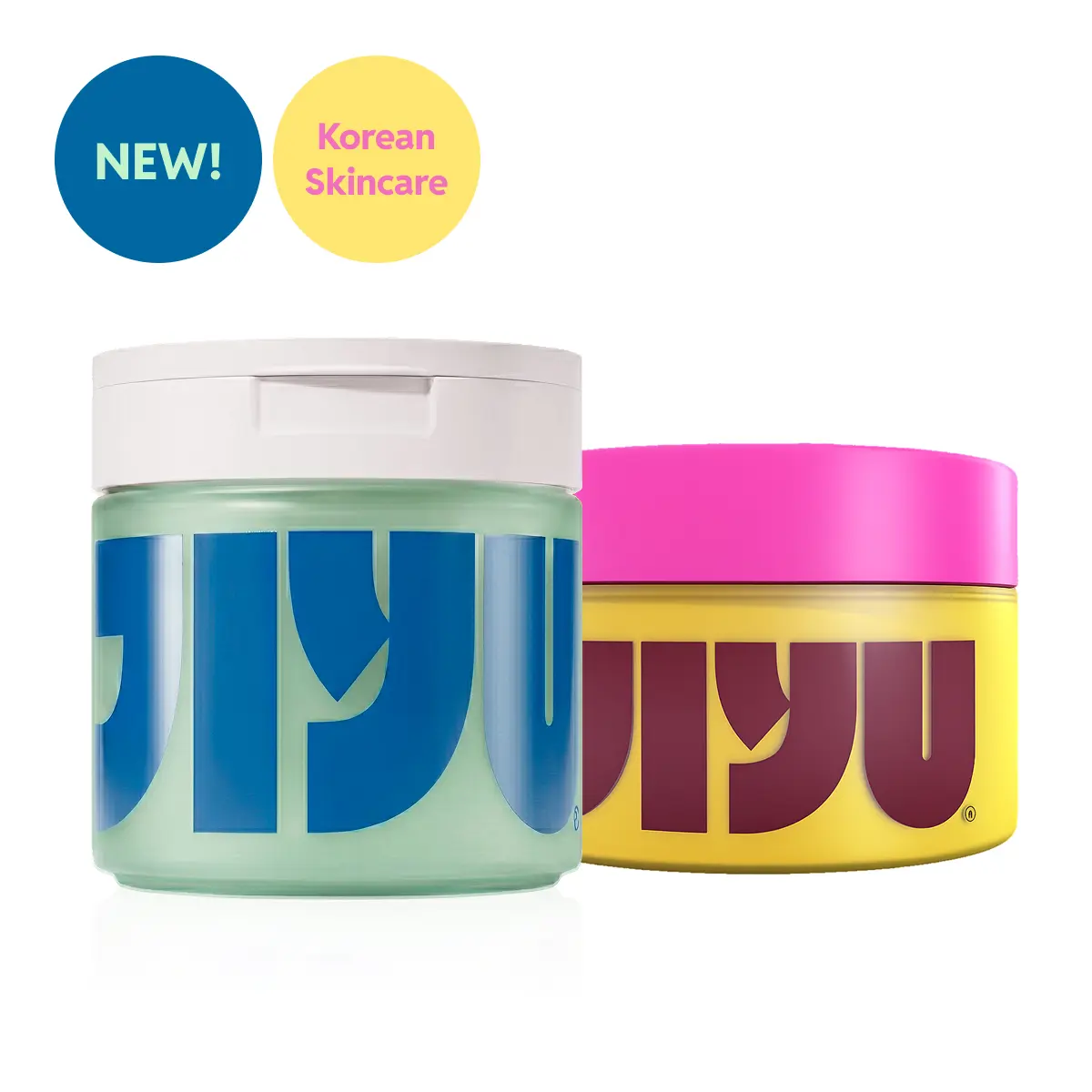 NEW! JIYU Clarify & Restore Duo - Exfoliating Cleansing Polish Pads + NAD+ Anti-Aging Moisturizing Cream for Fine Lines, Dark Spots, Texture & Dryness with AHA BHA PHA Complex, NAD+, Ceramide NP, Hyaluronic Acid & Niacinamide - Korean Skincare Set
