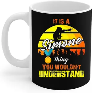 Gymnastics Mug It Is A Simone Retro Vintage Gymnastics For Wins And Fan 2021 Gift Coffee Mug 11oz