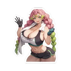 Mitsuki Kiss-Cut Stickers | Cute Anime Style Art for Laptops, Water Bottles, Journals, Gifts, Decoration