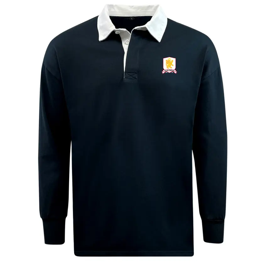 Hartselle Highlanders Classic Long Sleeve Solid Rugby Jersey