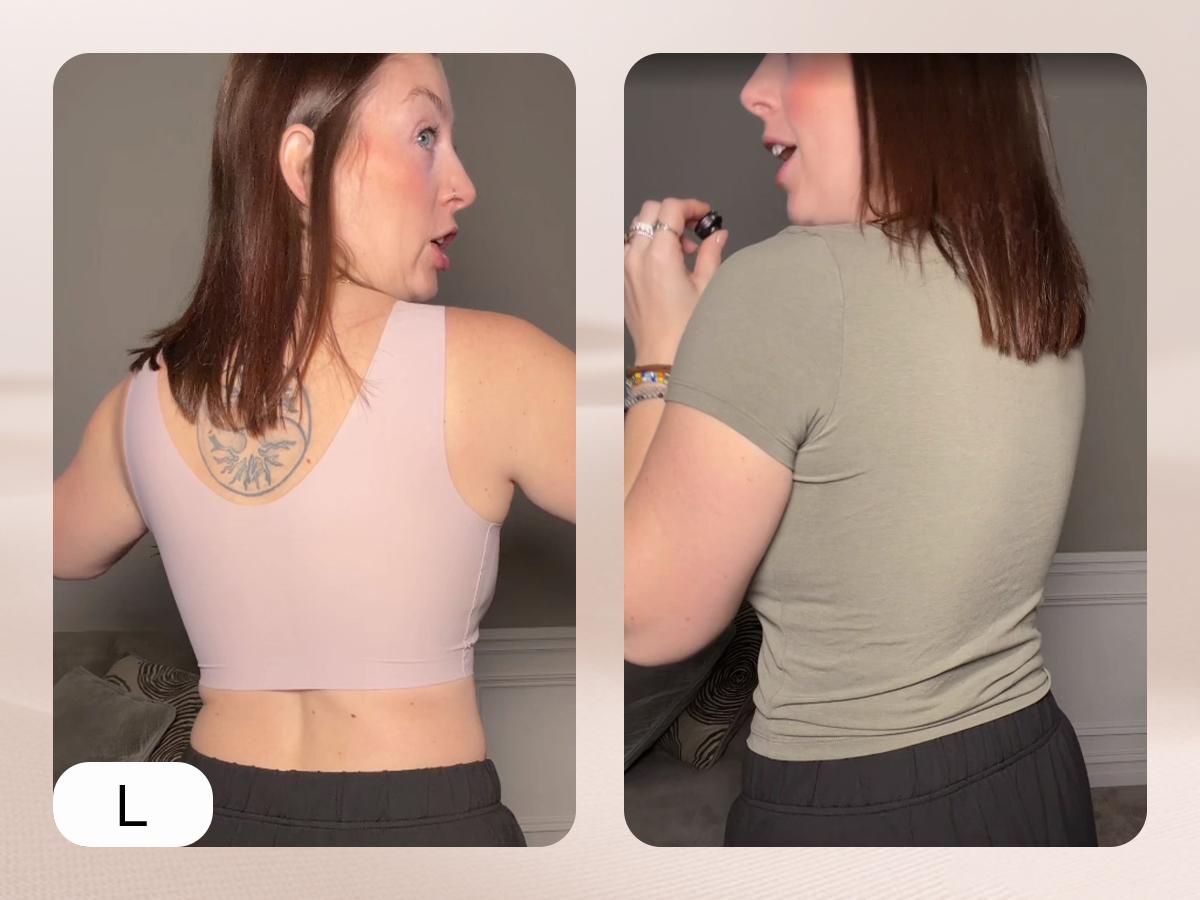 ubras Seamless Bras for Women Full Coverage Wireless Bralette Widen Straps Side Comfortable Breathable Smooth Pull On Bras Smart Size Fabric Stretchy Minimalist Basic Nude Lightweight Womenswear Soft Everyday Bra #Spring Statements