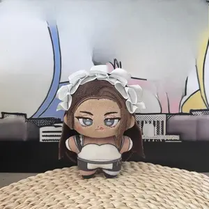 10cm Anime Game ALIEN STAGE Ivan Sua Kawaii Cosplay Cotton Doll Starfish Body Pendants Mini Plushies Keychain Toy Figures Gift