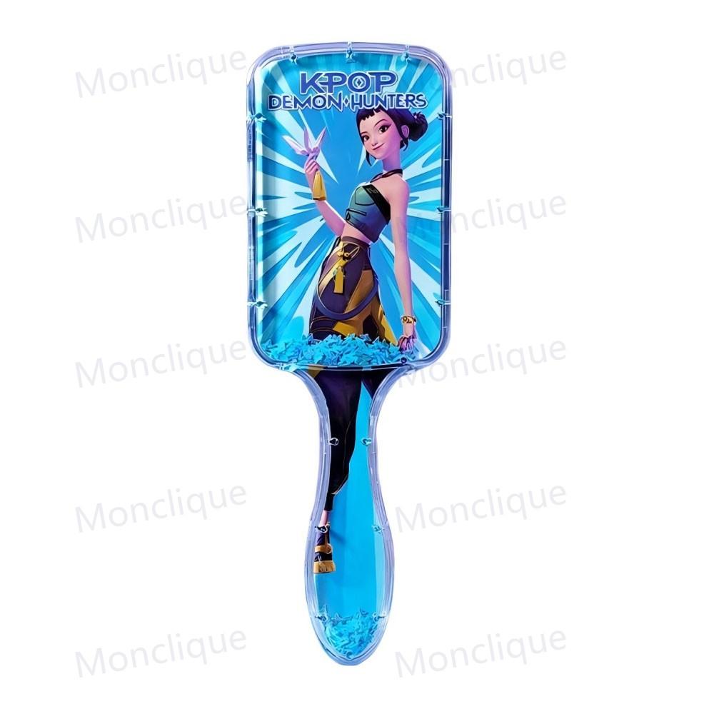Comb Anime Kpop Demon Hunters Air Cushion Comb Series Cute Cartoon Peripheral Household Fashion Girl Student Comb Fan Club Gifts