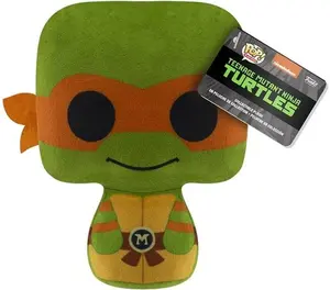 Funko Beanbag Plush: Teenage Mutant Ninja Turtles - Mikey, 6-Inch (TMNT)  [COLLECTIBLES] Plush, Collectible