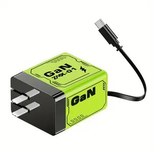 Classic 120W notebook wall charger with foldable plug: not only compatible with notebook power supply, but also supports fast charging for multiple phones, providing a convenient and effortless charging experience