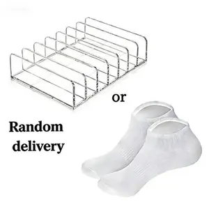 Acrylic CD Organiser Rack, Cute Store Gift Option or Soft Cotton Socks Bookshelf Rack