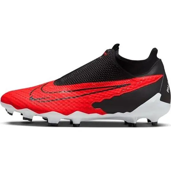 Nike Unisex Phantom GX Academy DF FG/FG Cleats (Bright Crimson/Black-White, 7)