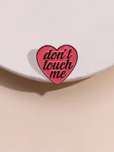 Heart Shaped Brooch, Love Enamel Pin, Hat Pins Suitable for Backpacks, Jeans, Scarves, Hats Decoration, Fashion Accessories for Men & Women