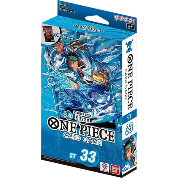 One Piece Card Game Starter Deck 33: BLUE Kuzan - Starter Deck 33: BLUE Kuzan (ST-33)