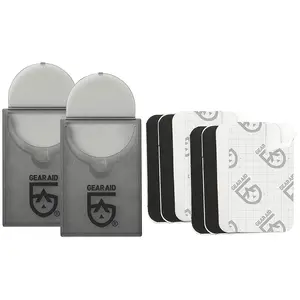 Gear Aid Tenacious Tape 1.5" x 2.5" No-Sew Peel and Stick Mini Patches - 2-Pack