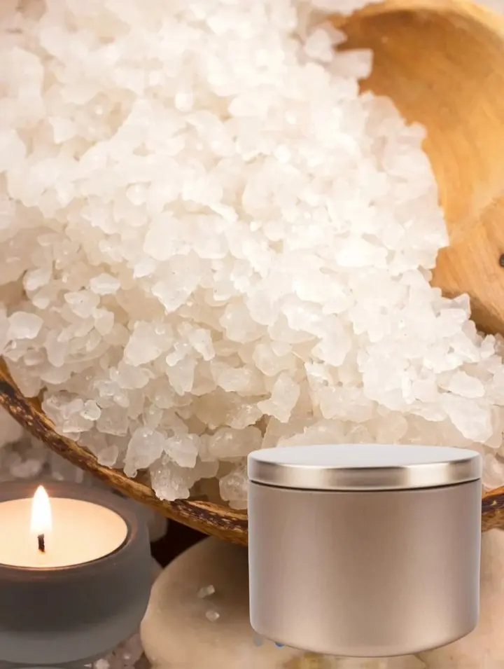 Sea Salt Bath Crystals 8 oz | Create your own scent | Folklore Apothecary