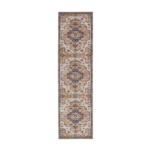 Linon Home Von Washable 2'x8' Non-Slip Decorative Runner Rug