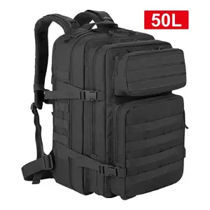 45L/25L Tactical Backpack Men's Travel Large Capacity Rucksacks Men Waterproof Outdoor Sports Multi-functional Bags