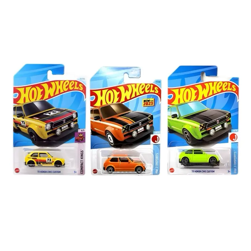 Hot Wheels Honda Civic Customs Mainline Variety