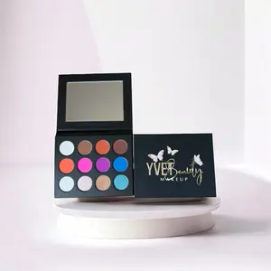 YVE Beauty Cosmetic Mi Bonita Eyeshadow Palette - Gluten-Free Eco-Friendly Makeup Palette with Recycled Materials & 15 Shades