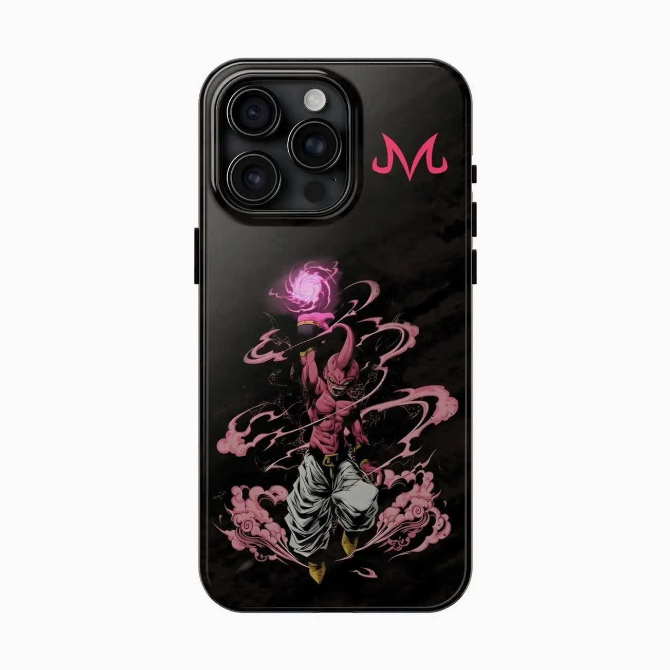 Evil Buu Vintage DBZ Phone Case , iPhone 17 16 15 14 13 12 11 X 8 7 Pro Max/Pro/Mini, SAMSUNG GALAXY 21 S22 S23 S24 25 ULTRA PLUS Shockproof Anti-Drop Protective Cases P