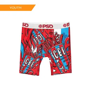 PSD Youth Boys Icee Freeze Boxer Brief - Soft, Breathable and Comfortable Stretch Underwear