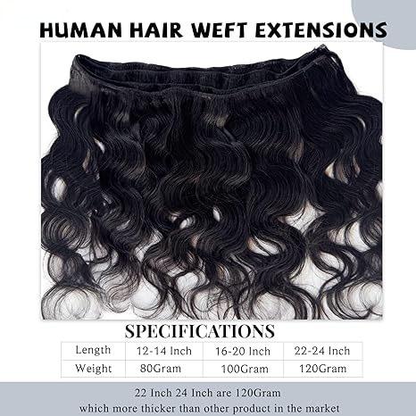 12A Body Wave Bundles Human Hair 18 20 22 Inch 100% Real Raw Human Hair Bundles Body Wave,No Tangle Shedding,Triple Lifespan Virgin Hair Extensions Thick Weave Reusable