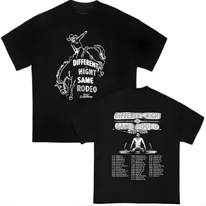 Bailey Zimmerman Different Night Same Rodeo Tour 2026 T-Shirt, Country Music Concert Graphic Tee