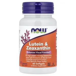 NOW Foods Lutein & Zeaxanthin, 60 Softgels