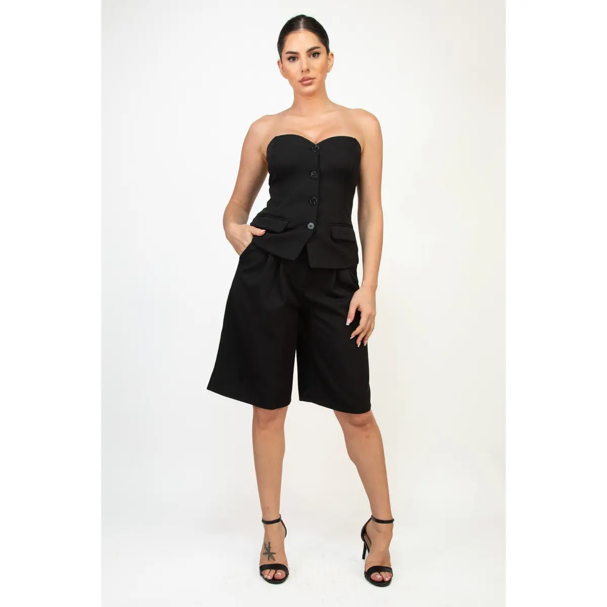 Victoria Vest & Short Set