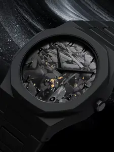 Men's Band Luminous Quartz Watch, Casual Fashion Analog Wristwatch, Alloy Case, All Season Wear, Includes Alkaline Batteries, Trendy Watch