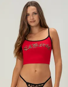 ED HARDY Leopard Womens Sleeper Cami