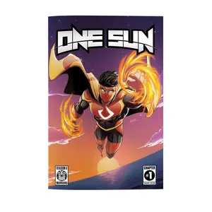 One Sun #1 (Cover B) [1:25 Katar Variant] - Native Hawaiian Indie Comic by Blaze Ho'omakoa