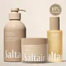 Saltair Santal Bloom Body Rituals Set - Serum Body Wash (17 fl oz), Nourishing Body Oil (4 fl oz) & Multi-Lipid Body Butter (10 oz) Bundle for Soft, Glowing Skin -  Creamy Sandalwood, Sheer Amber, Sensual Musks