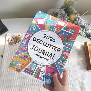 2026 Declutter Journal Workbook - Household Cleaning Planner, Yearly Planner with Weekly, Monthly Checklists for Home Organization & Storage Tips